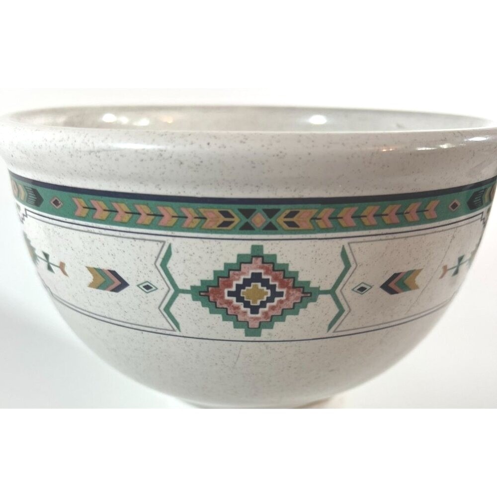 Vtg Mikasa Bowl Studio Nova Adirondack Med Serving Bowl DW Microwave Thailand‎